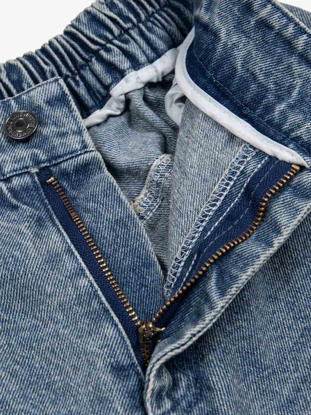 Hand-Painted Denim Jeans with Whimsical Designs for Women 