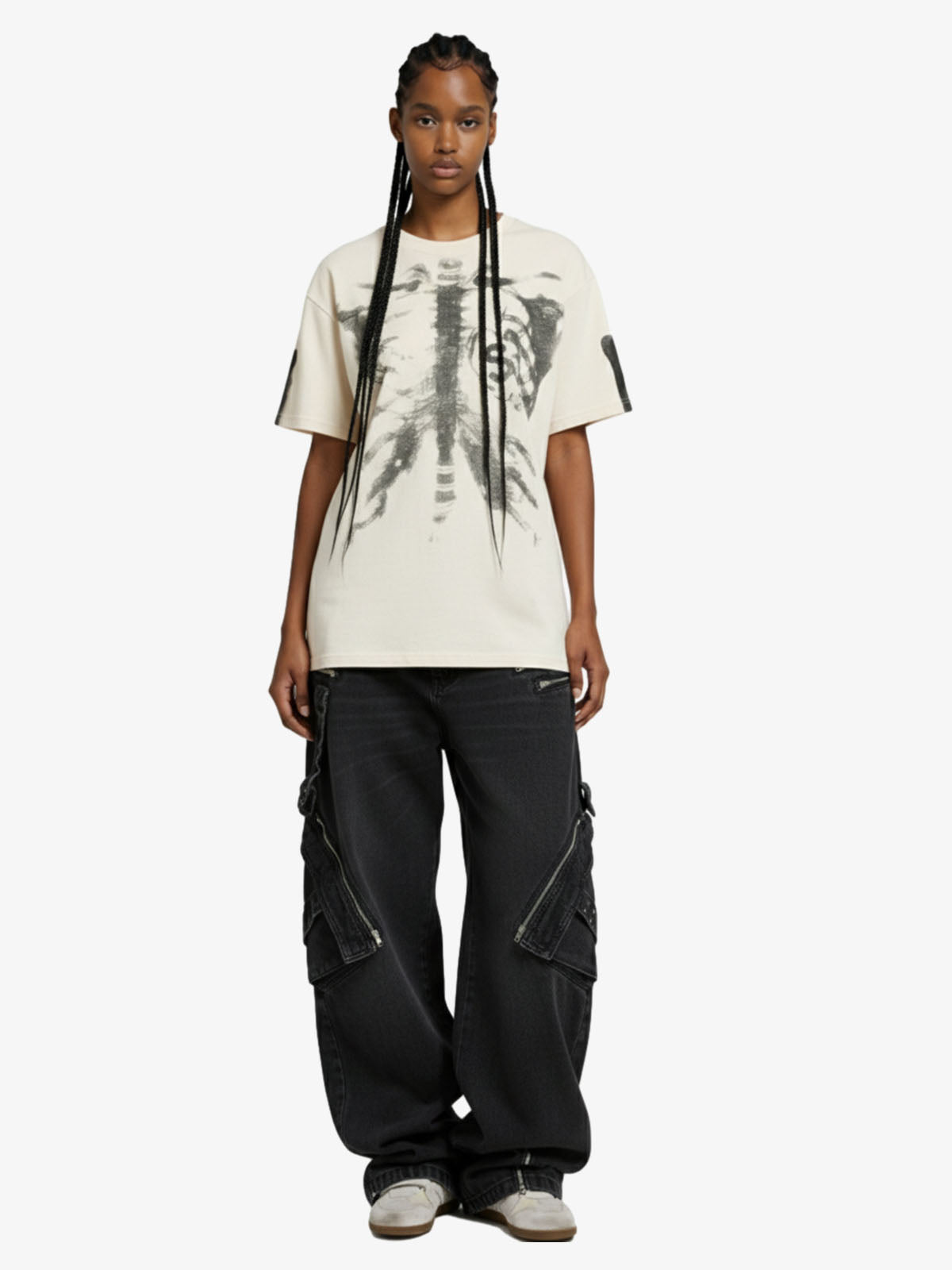 X-Ray Skeleton Graphic T-Shirt