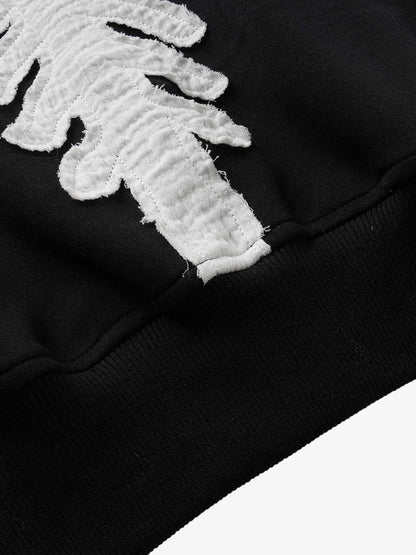 Cotton Blend Zip-Up Hoodie with Pocket Details for Men and Women 