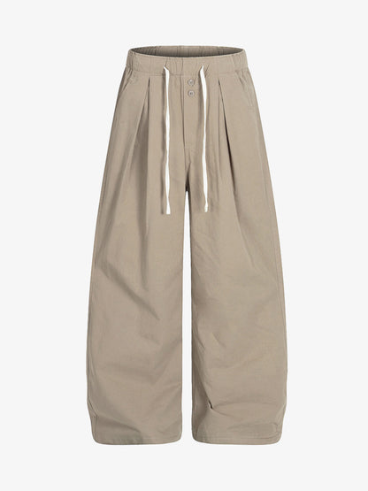 Wide Leg Cargo Pants with Multiple Pockets for Everyday Wear 