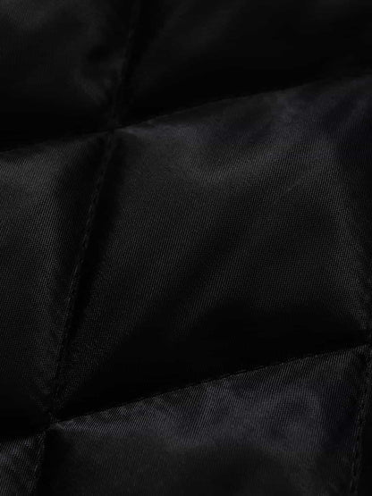 Winter-Ready Corduroy Jacket with Faux Fur Trim for Men 