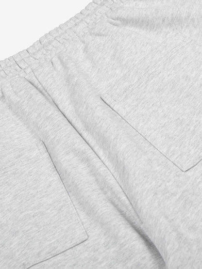 Embroidered Graphic Studded Hoodie and  Wide Leg Sweatpants Set