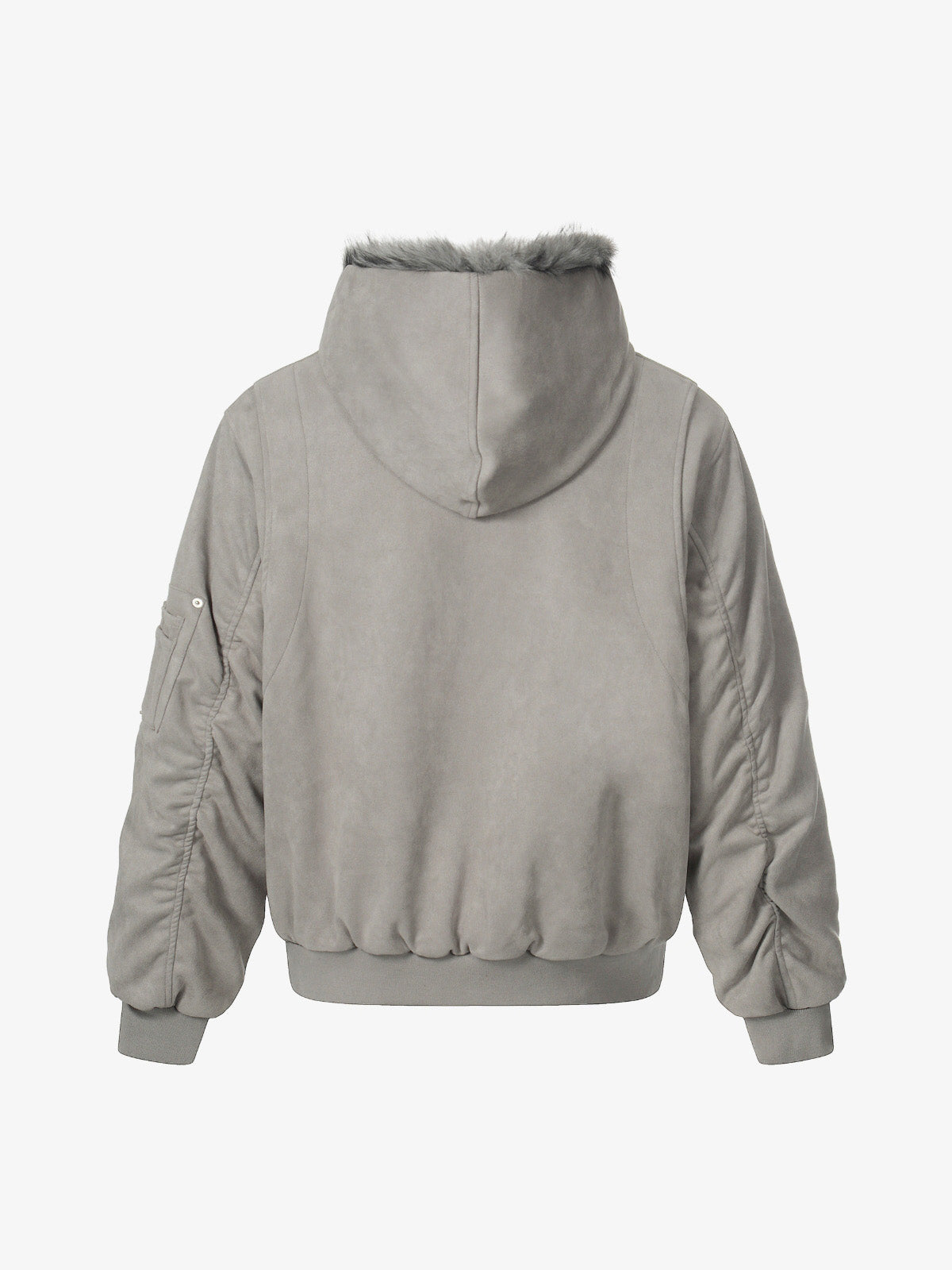 Stylish Faux Fur Hooded Jacket for Winter Warmth and Fashion 