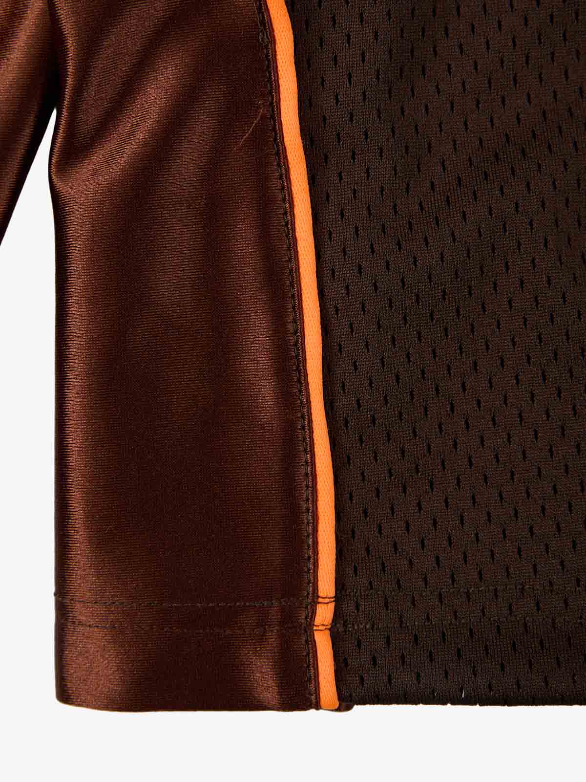 Supermade American Gothic Font Satin Mesh Jersey?