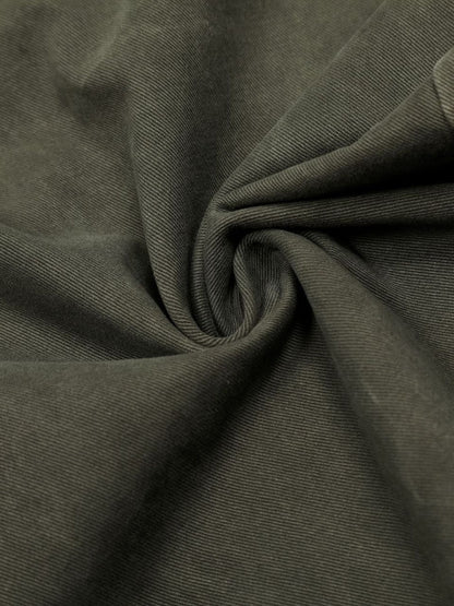 Deconstructed Casual Scimitar Denim Jorts 