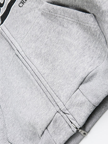 Faux Fur Trimmed Hooded Jacket for Winter and Fall 