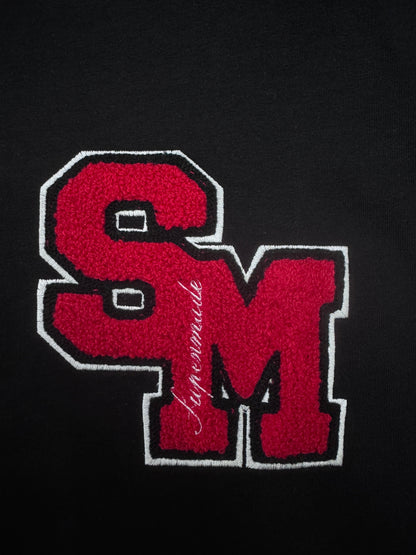 Retro Motorcycle Style Heavy Patch Embroidered T-shirt 