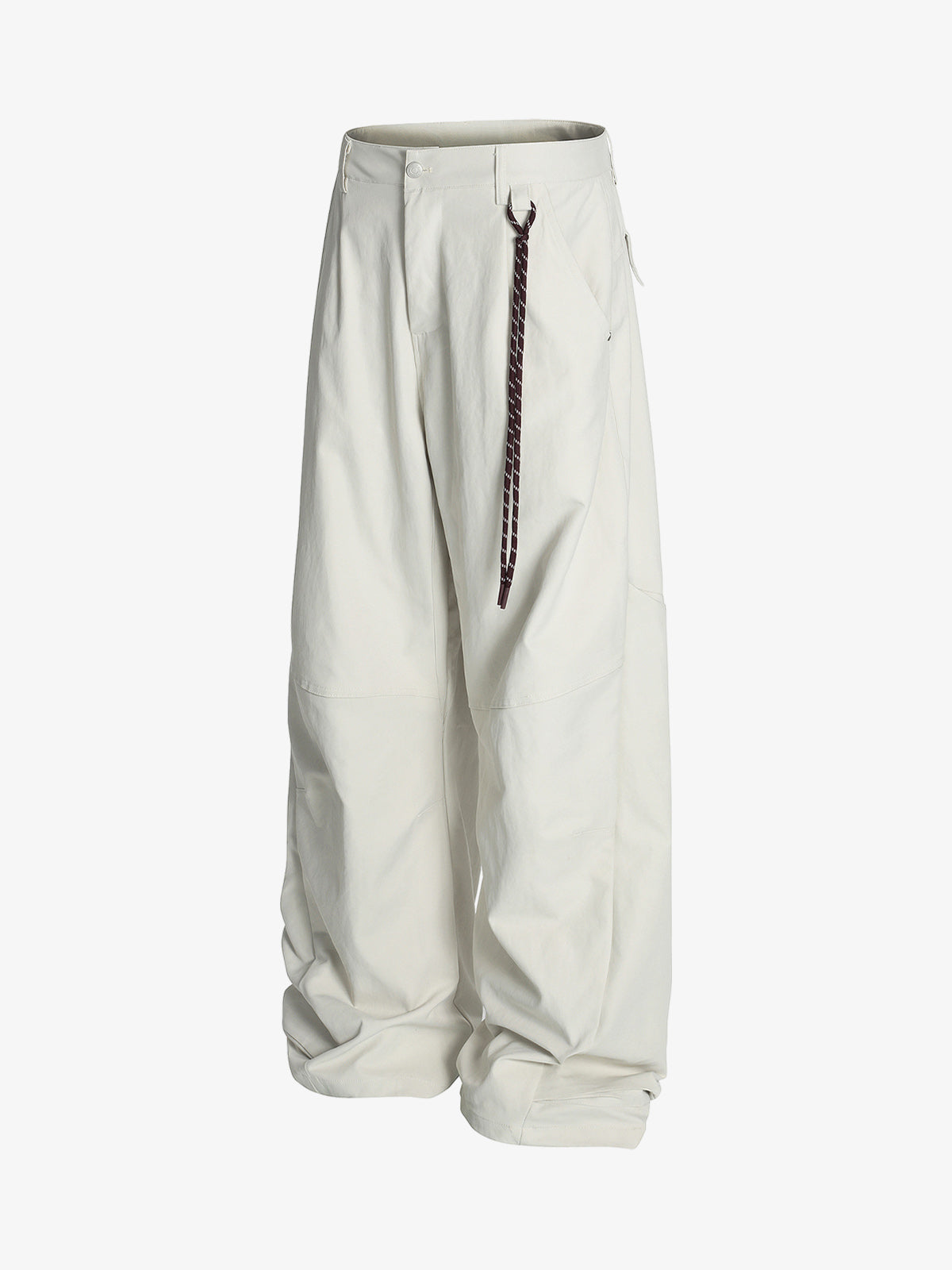 Belted Houndstooth Blazer Pants 