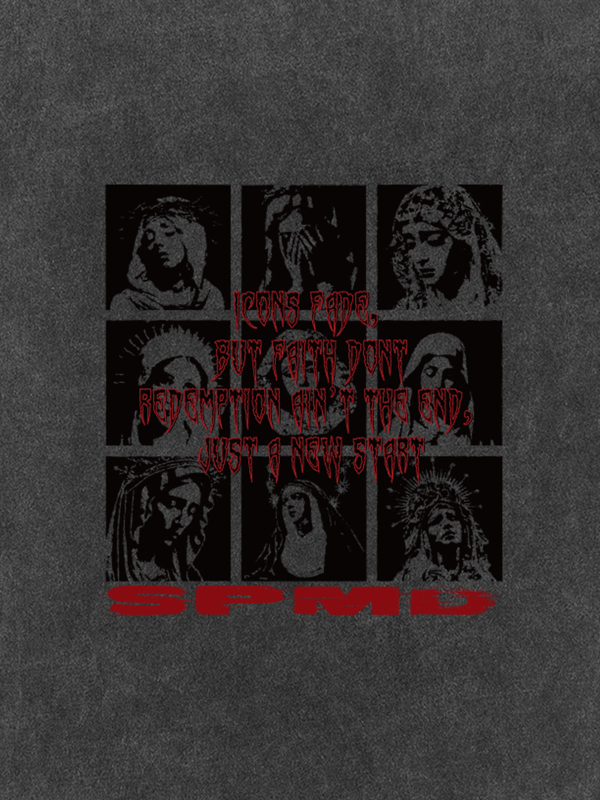 Original Saint Slogan Graphic T-Shirt 