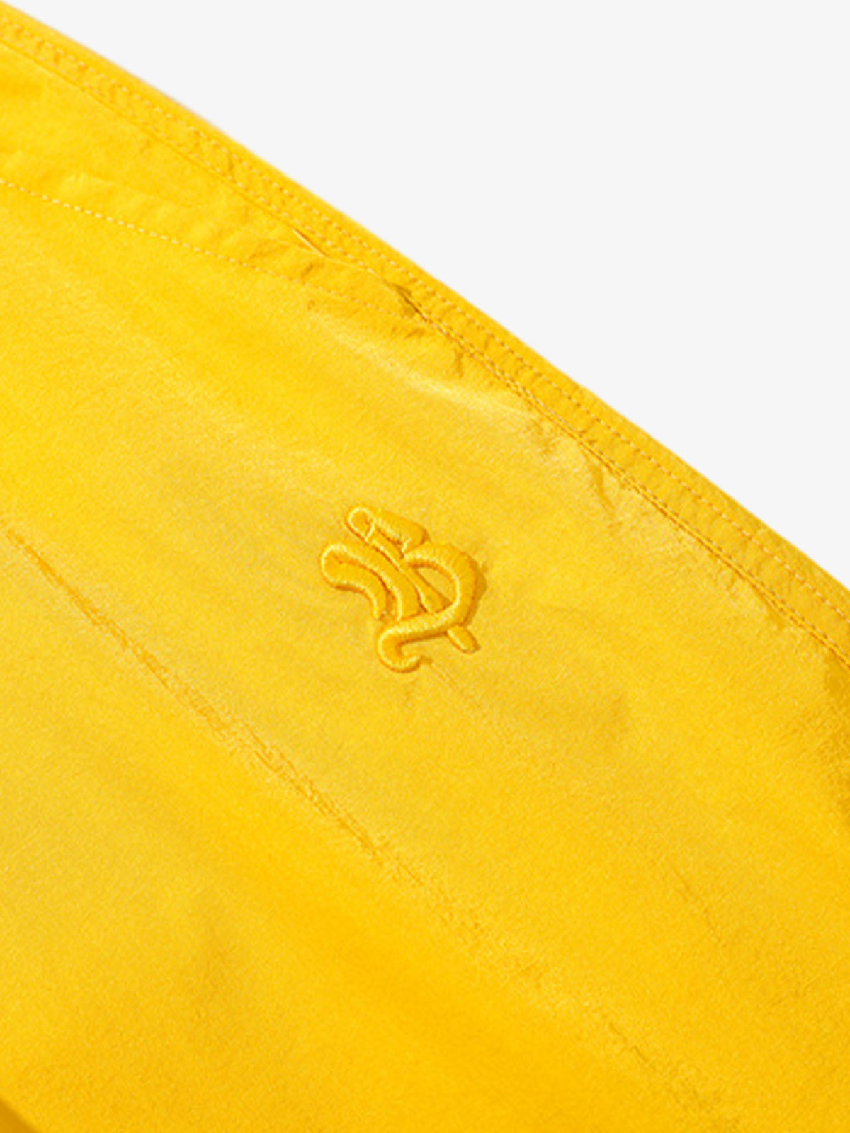 Vintage Drawstring Draped Embroidered Wide Leg Pants 