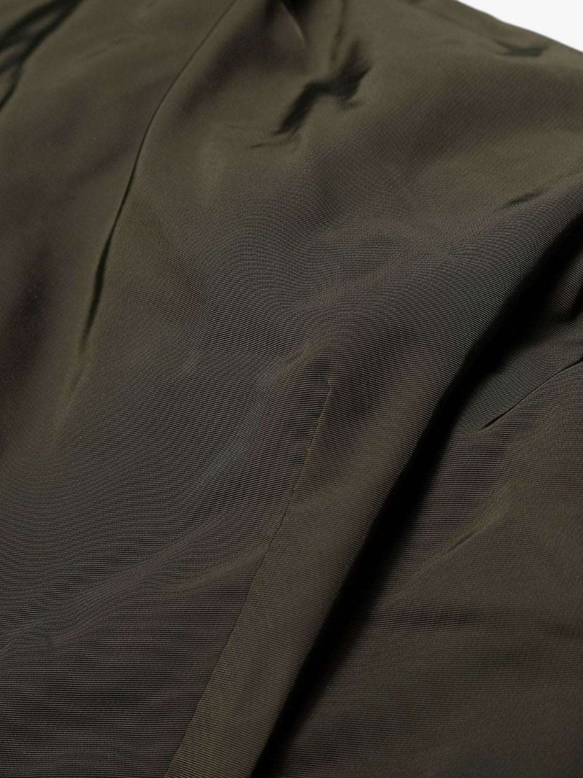 Thesupermade American Street Zipper Design Mountain Carved Fur Collar Quilted Cotton Jacket 