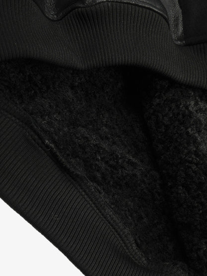 Stylish Bomber Jacket with Faux Fur Collar for Winter Fashion 