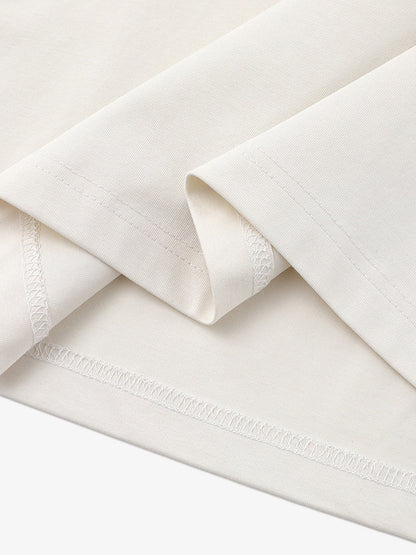 Stylish Layered T-Shirt with Bold Graphic Design for Casual Wear 