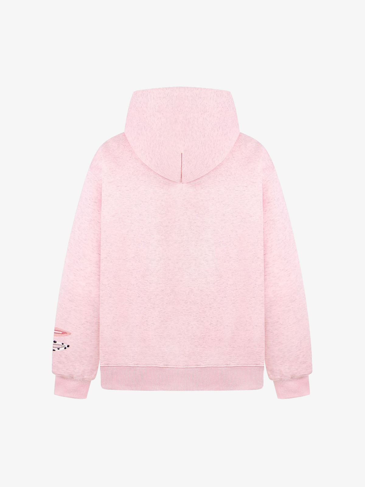 Cotton Blend Hoodie with Hair Clip Print Design for Men and Women?