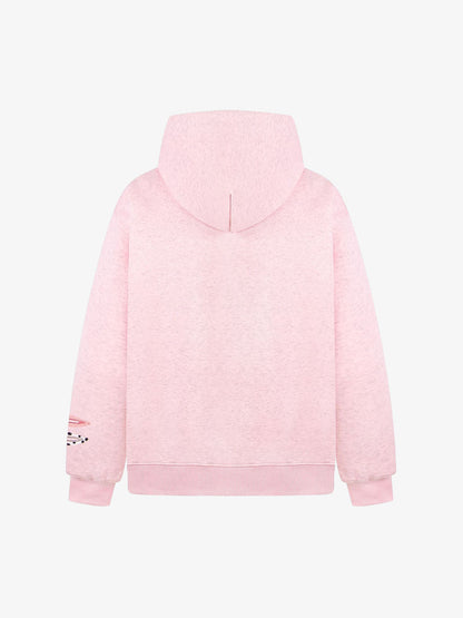 Cotton Blend Hoodie with Hair Clip Print Design for Men and Women?