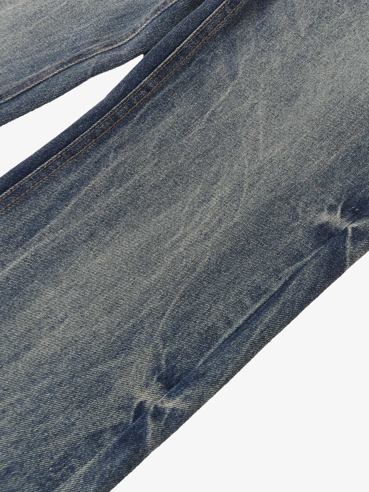 Stylish Silver Gradient Flare Jeans for Women - Perfect for Trendy Outfits 