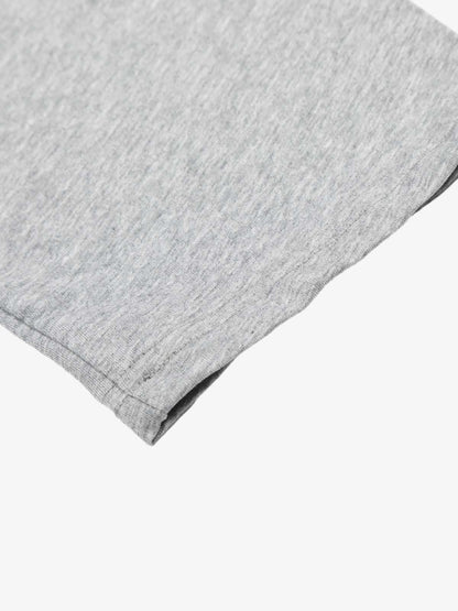Layered Neck Button Detail Long Sleeve T-Shirt