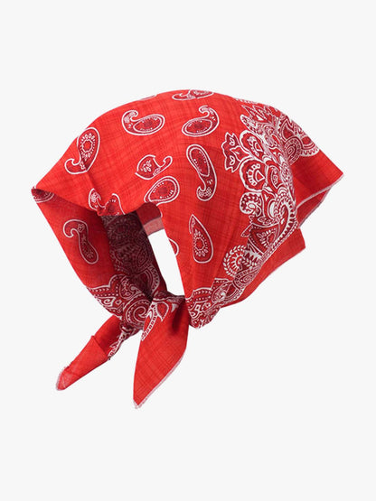 Cotton Floral Print Bandana Scarf for Women - Vintage Style Headwear with Soft Comfort and Classic Pattern?