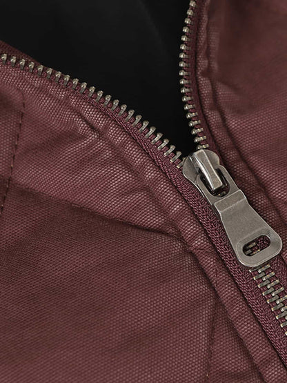 Quilted Hooded Jacket with Pockets - Perfect for Casual and Outdoor Wear 