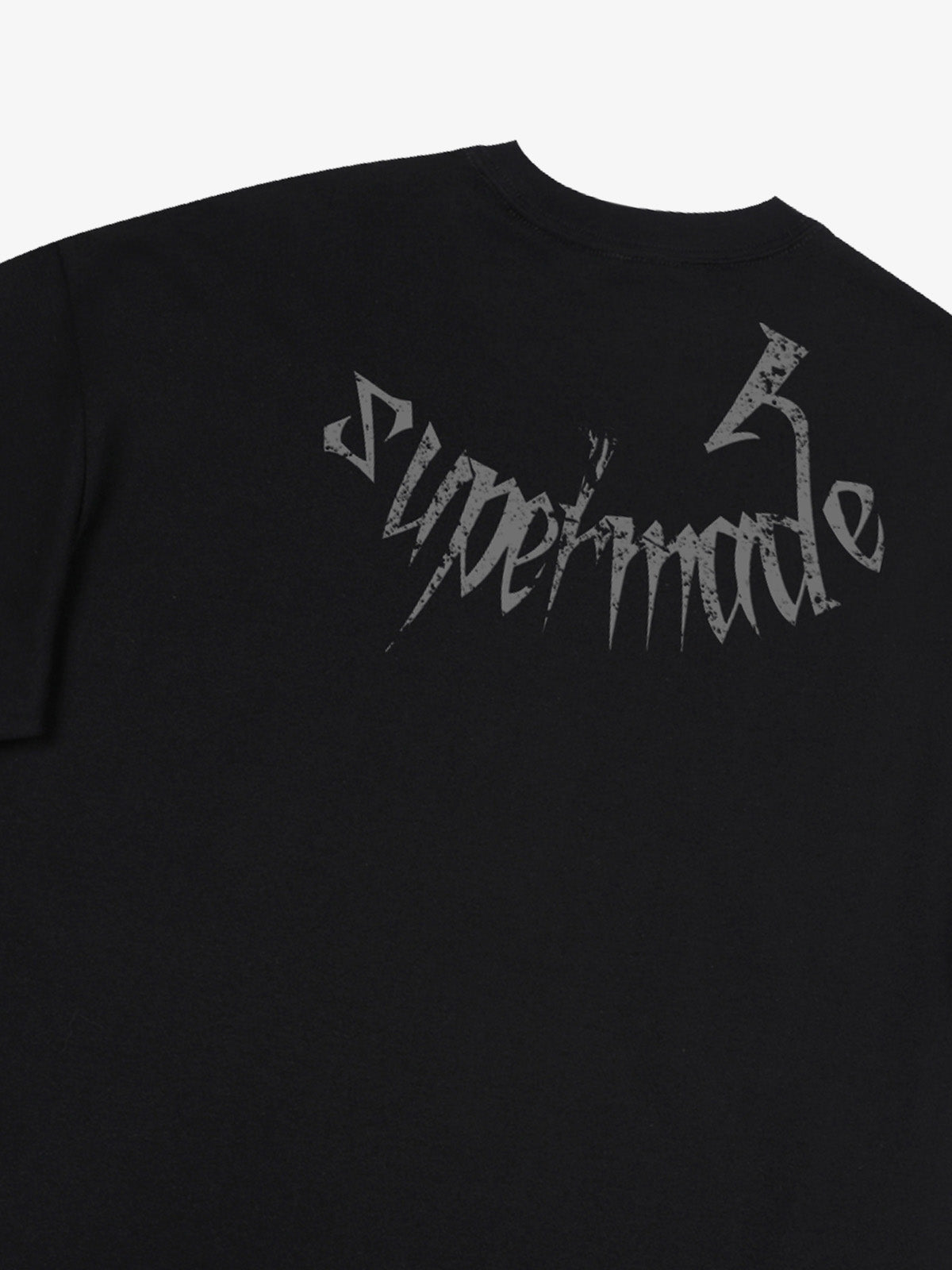 THE SUPERMADE TRENDY STREET OLD-FASHIONER SKULL PRINT T-SHIRT 