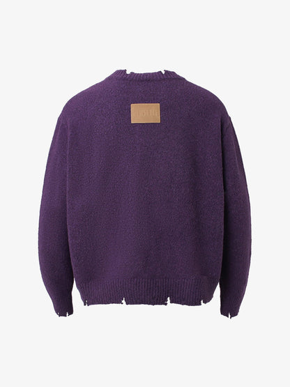 Stylish Half-Zip Knit Sweater for Men - Perfect for Casual and Outdoor Wear 