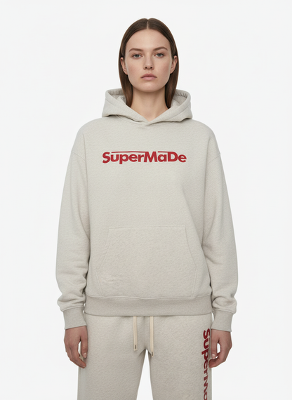Streetwear SuperMade  Letter Print Casual Set