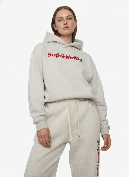 Streetwear SuperMade  Letter Print Casual Set