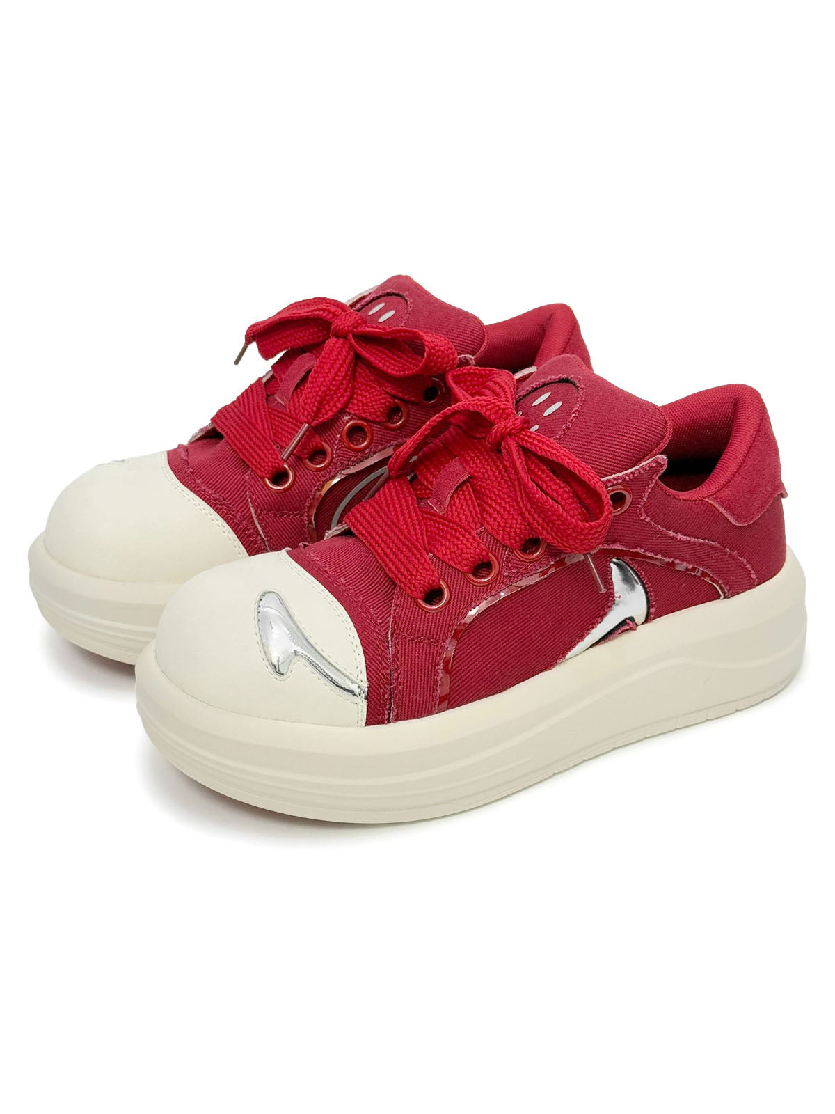 Street Deconstructed Split Whisker Sneakers