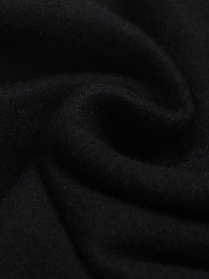 Retro Graphic Fleece-Lined Baggy Sweatpants