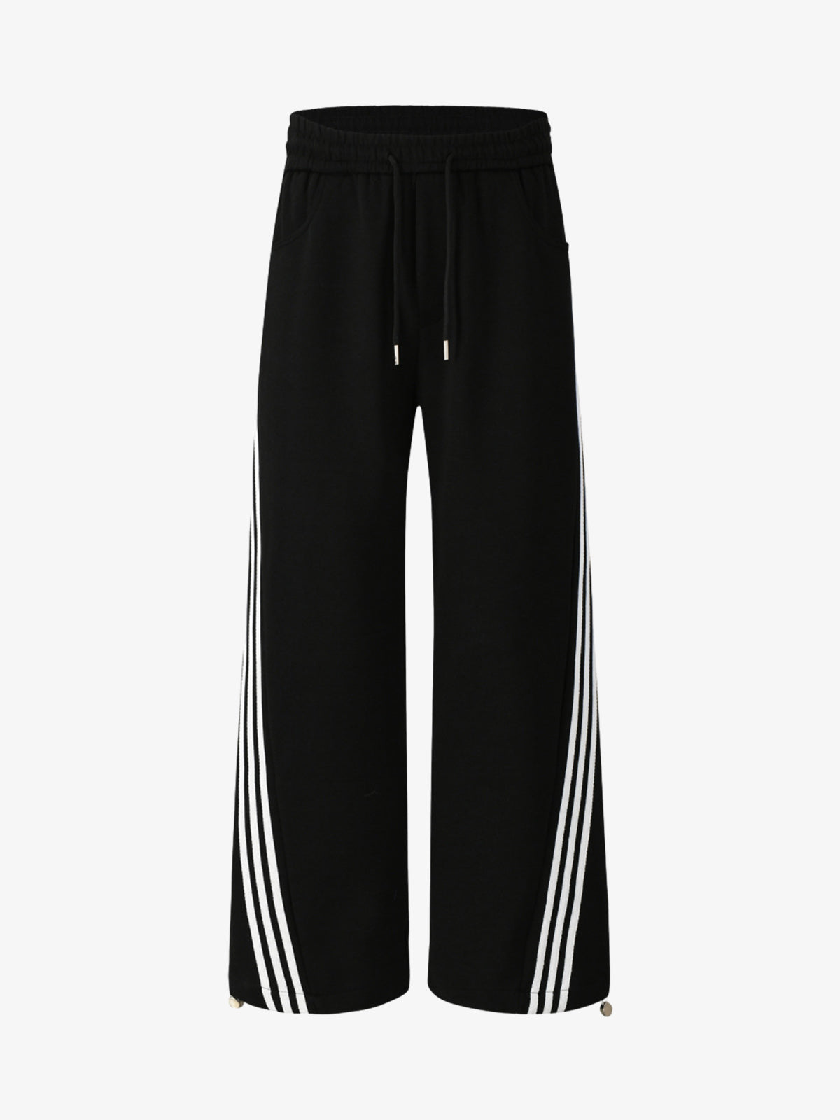 Striped Loose Drape Pants 