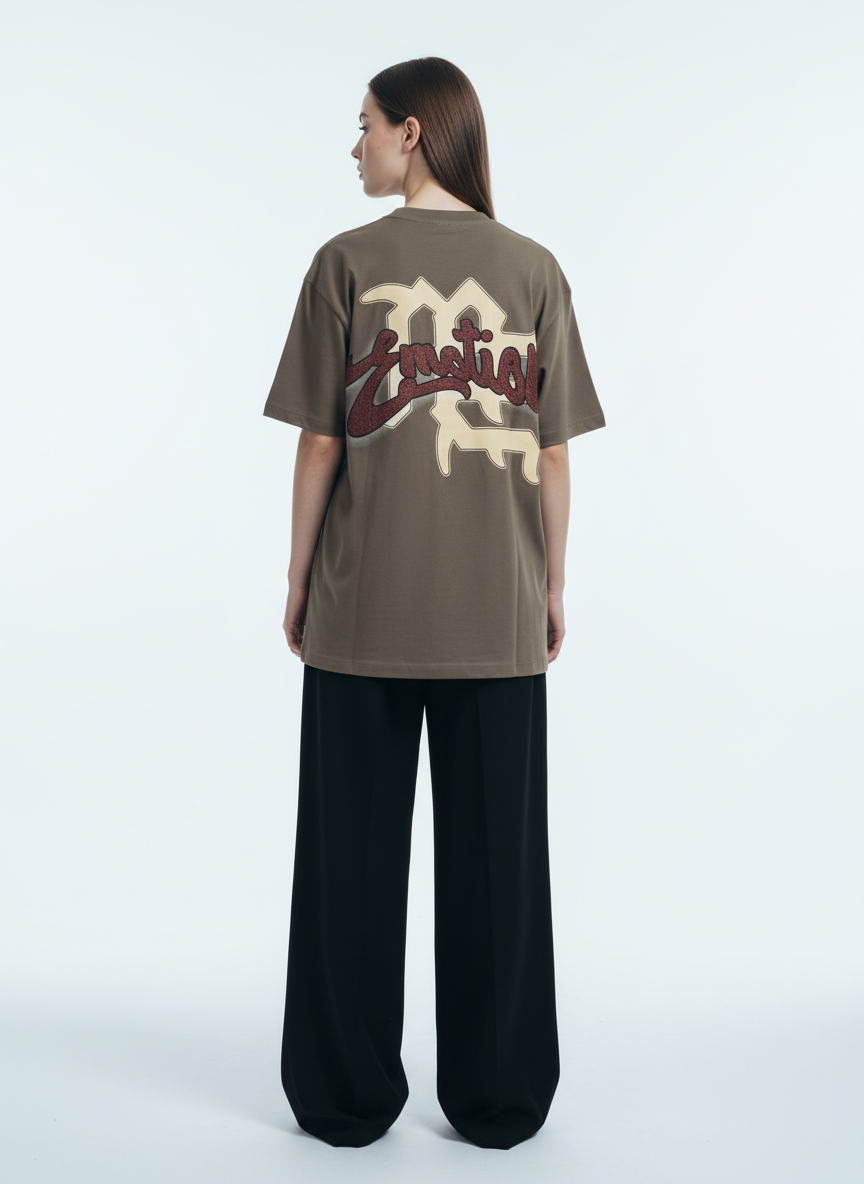 Retro Blindfold Angel Rhinestone Letter Graphic T-Shirt