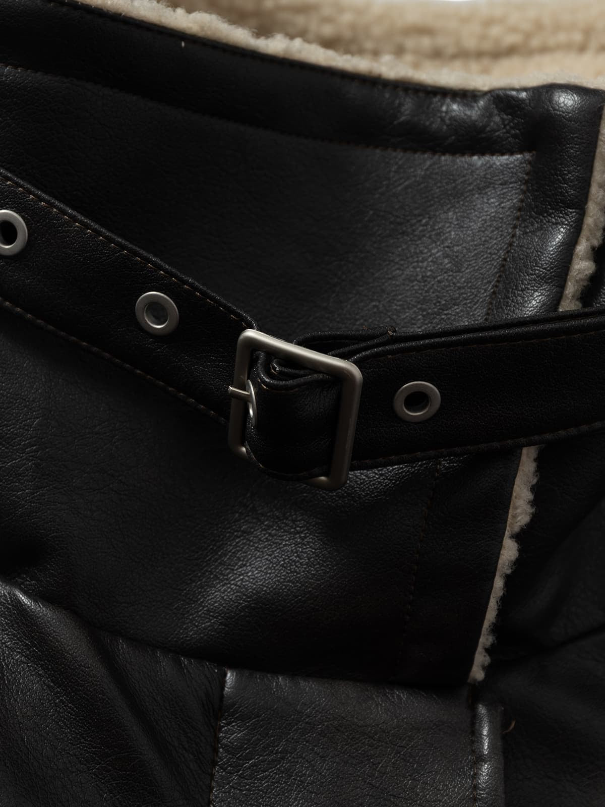 Stylish Aviator Jacket with Faux Fur Collar - Perfect for Casual and Fashionable Looks 