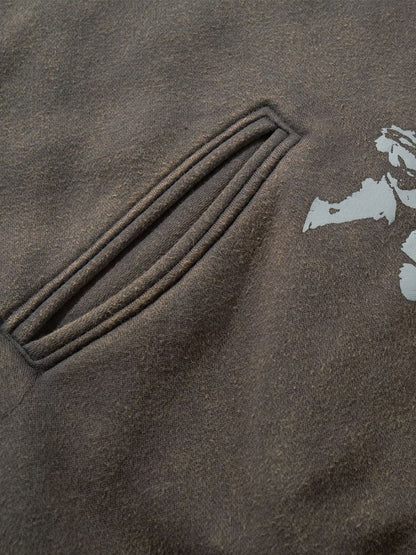 Skull Pattern Knit Sweater for Bold Fashion Statements 