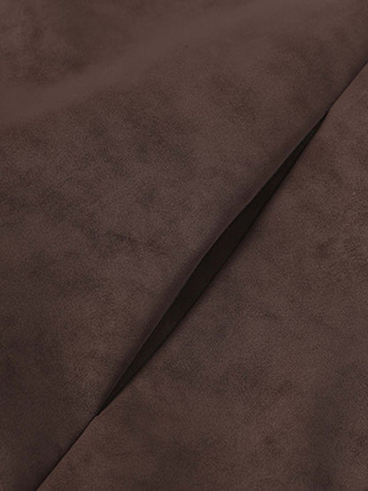 Suede Zip-Up Bomber Jacket for Men and Women - Stylish, High-Quality, Trendy Design with Decorative Studs 