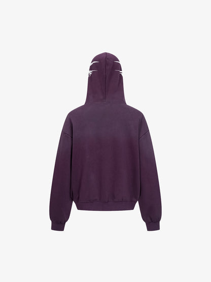 Skull Pattern Knit Sweater for Bold Fashion Statements 