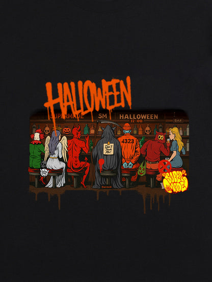 Thesupermade Halloween Pub Party T-shirt 