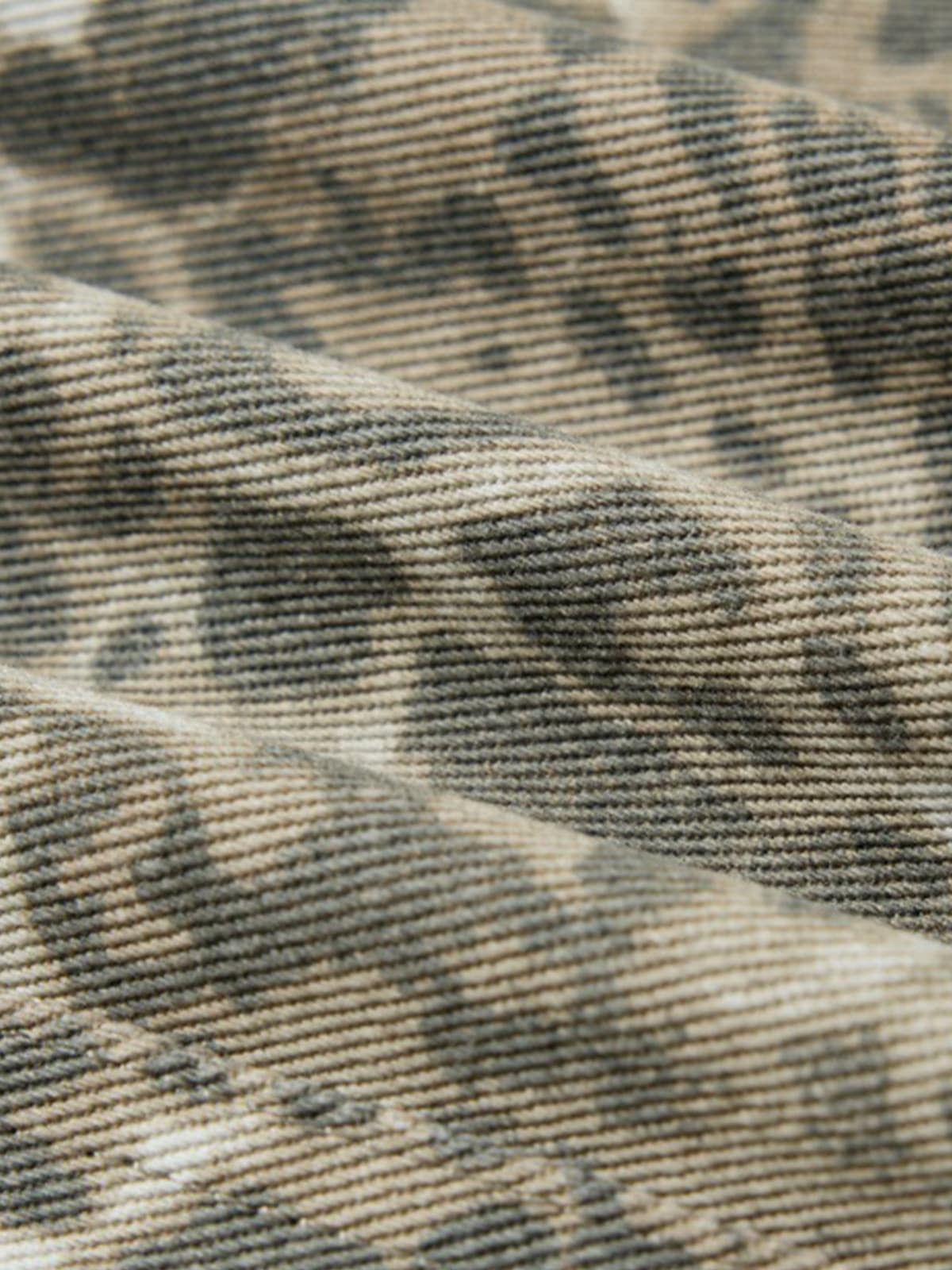 Vintage Leopard Print Bomber Jacket 