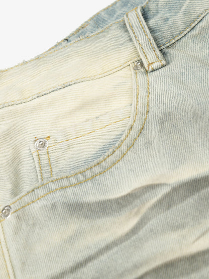 Distressed Wide-Leg Jeans for Women - Fashionable and Comfortable Denim Trousers 