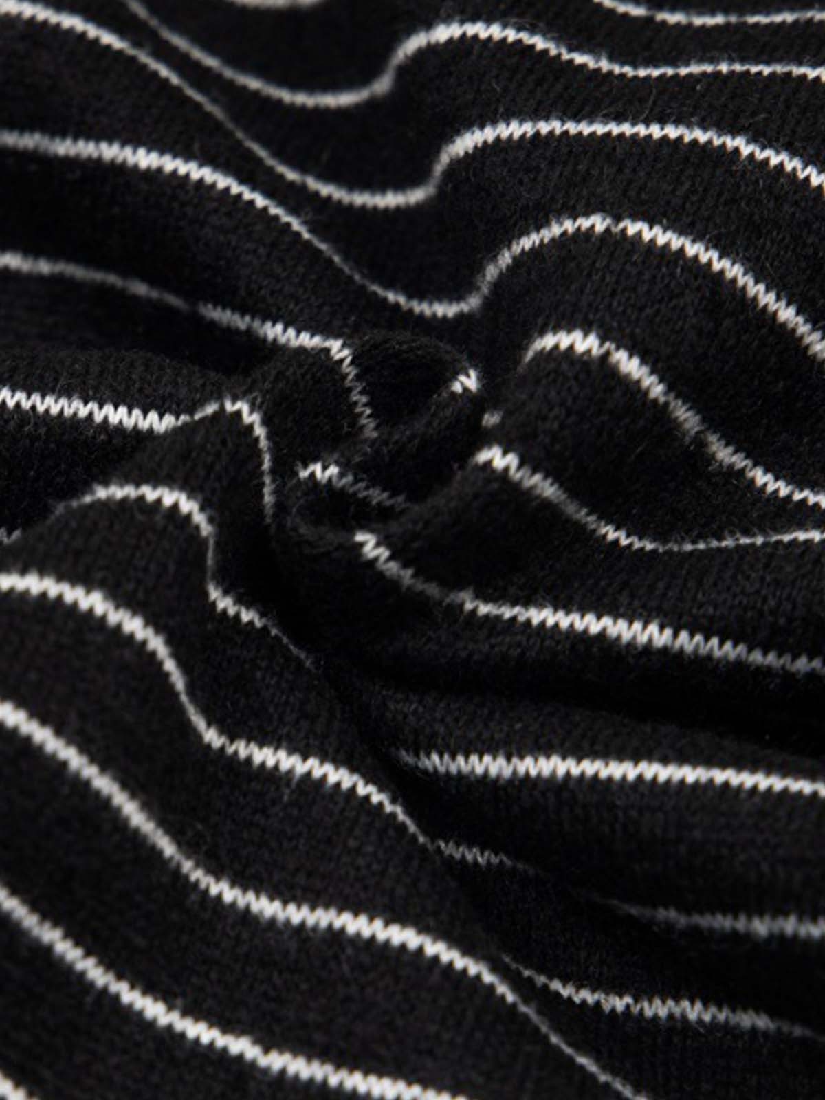 Cotton Blend Striped Hoodie with Embroidered "Made" Design for Men and Women 