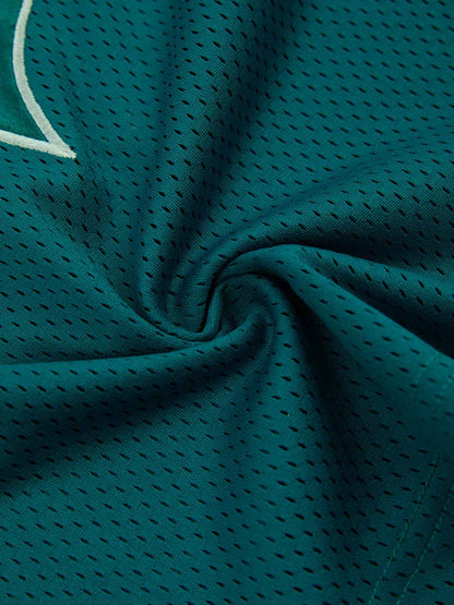 Supermade American Gothic Font Satin Mesh Jersey?