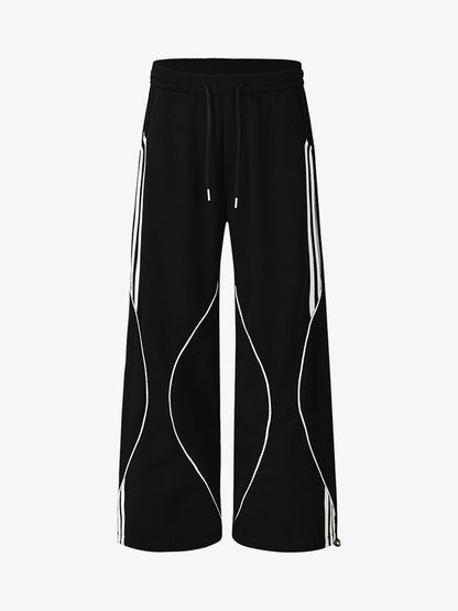 Vintage Drawstring Loose Drape Sweatpants 