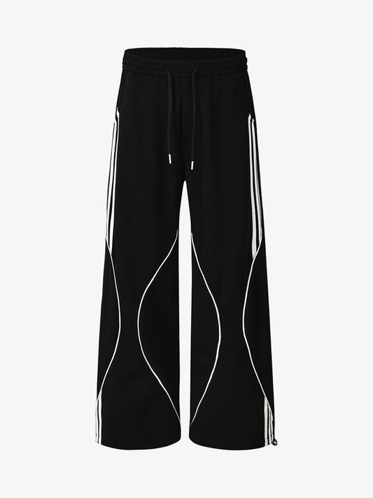 Vintage Drawstring Loose Drape Sweatpants 