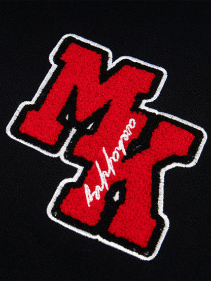 Heavy Embroidery Patch Embroidered T-shirt 