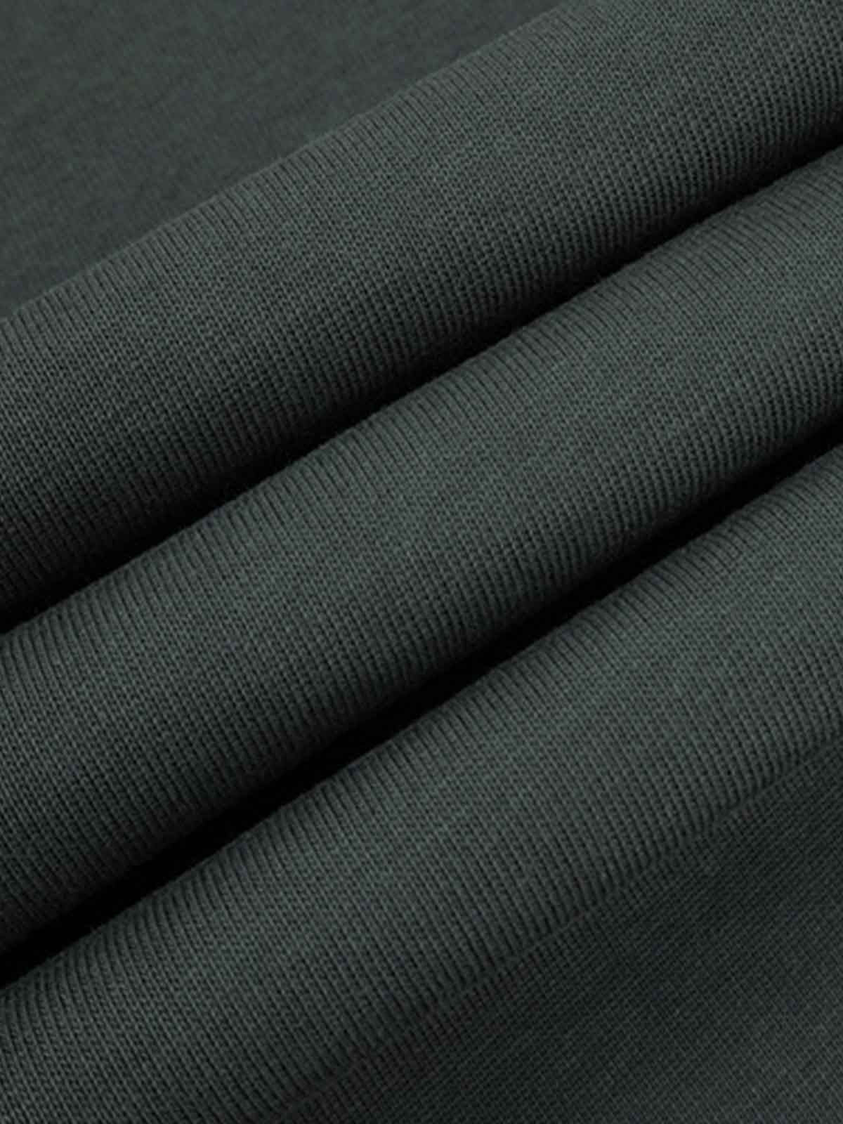 Cotton Oversized T-Shirt with Contrast Stitching and Minimalist Design?