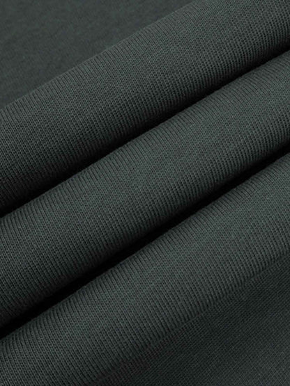 Cotton Oversized T-Shirt with Contrast Stitching and Minimalist Design?