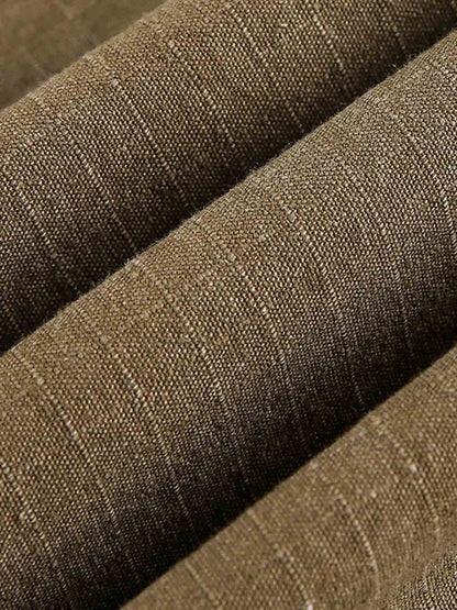 Washed Stand Collar Multi Pocket Jacket