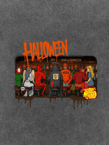 Thesupermade Halloween Pub Party T-shirt 