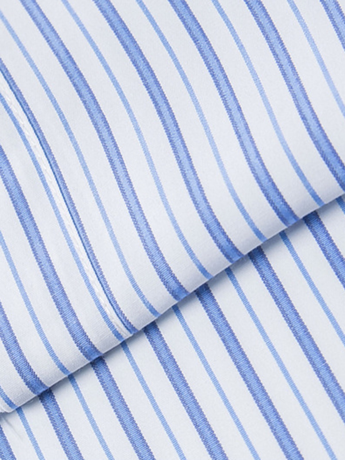 Retro Contrast Flocked Striped Long Sleeve Shirt 