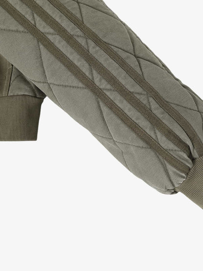 Quilted Hooded Jacket with Pockets - Perfect for Casual and Outdoor Wear 