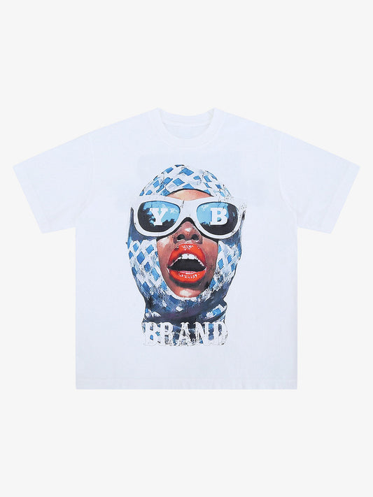 Portrait Print T-shirt 